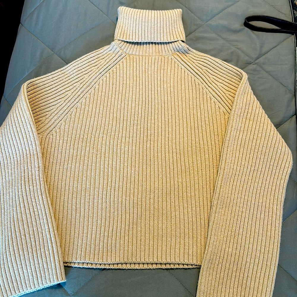 H & M women’s turtleneck sweater size M
